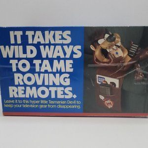 Vintage Looney Tunes Tasmanian Devil Television Organizer/Remote Control Holder